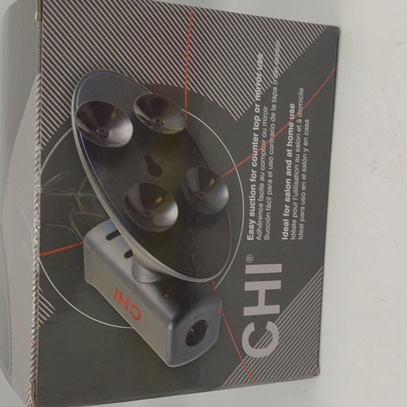 CHI Flat Iron Stand Holder suction cup for countertop mirror home salon farouk - Picture 4 of 5